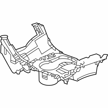 GM 84873943 Plate Assembly, F/Flr Cnsl Tr *Timberline