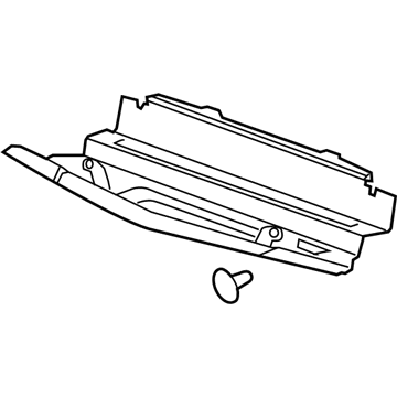 GM 23229833 Baffle Assembly, Radiator Air Upper