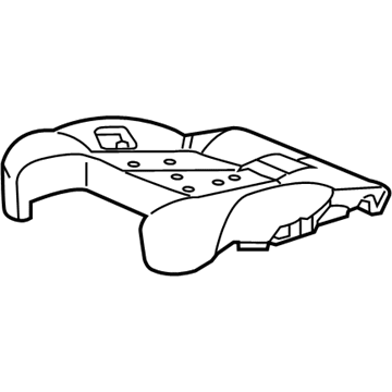 GM 84055213 Pad Assembly, F/Seat Cush