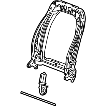 GM 13513170 Frame Assembly, F/Seat Bk