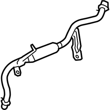 GM 12670602 Pipe Assembly, Pcv Oil Separator Drain