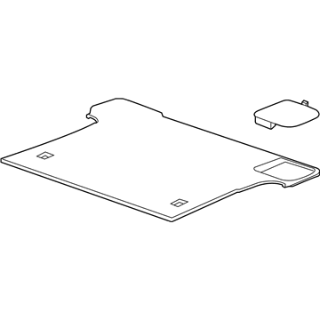 GM 84648336 Trim Assembly, R/Cmpt Flr Pnl *Black