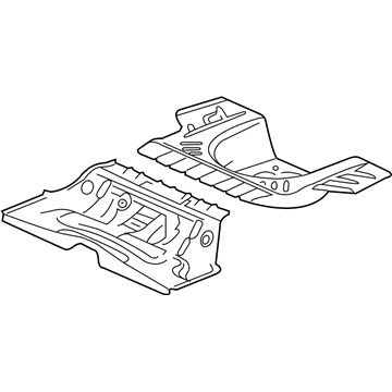 GM 25978220 Panel Assembly, Rear Compartment Floor