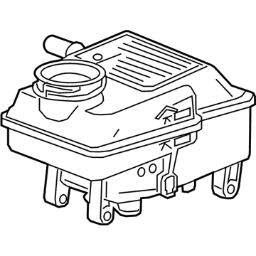 GM 95270417 Reservoir Kit, Brake Master Cylinder