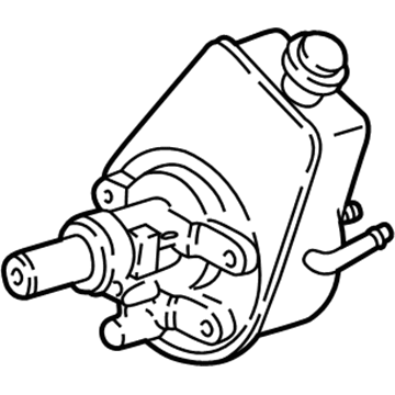 Hummer H2 Power Steering Pump - 19420676