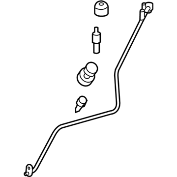 2006 Pontiac Solstice A/C Hose - 15934991