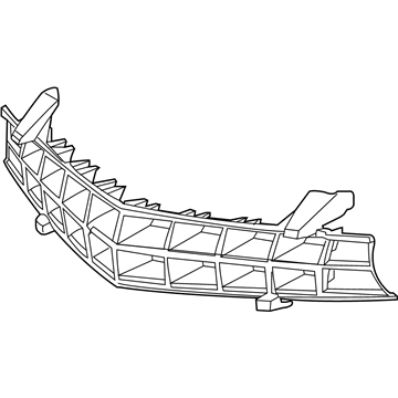 GM 22829516 Grille, Radiator Upper