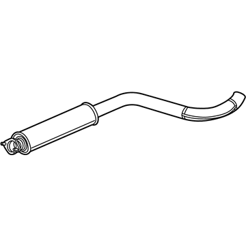 2018 Buick Cascada Muffler - 13423330