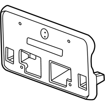 GM 85650574 BRACKET ASM-FRT LIC PLT