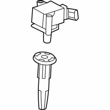 2019 Chevrolet Silverado Ignition Coil - 12710620