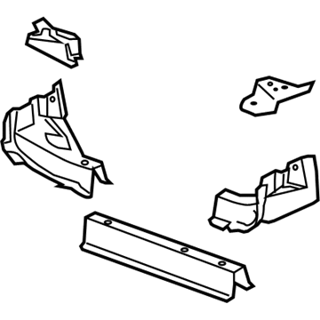 GM 20894723 Bar Assembly, Floor Panel #5 Cr