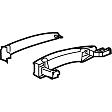 2018 Chevrolet Traverse Door Handle - 84335416