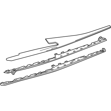 GM 84940579 Applique Assembly, I/P Tr Plt *Linear Tigerr