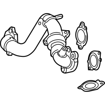 2019 Chevrolet Silverado EGR Tube - 12695130