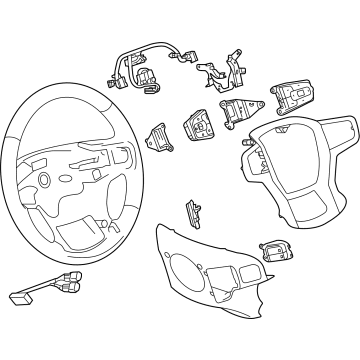 GM 84838116 Wheel Assembly, Strg *Very Dark At