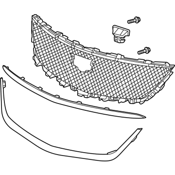 GM 84934964 Grille Assembly, Front