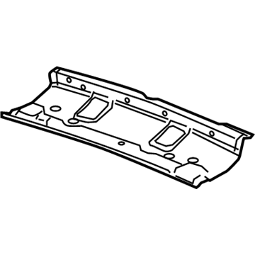 GM 25879324 Panel,Roof Rear Header