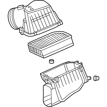 2024 GMC Yukon Air Filter Box - 85620297