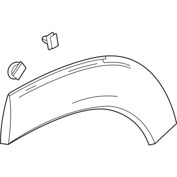 GM 42856549 MOLDING,RR WHL OPG