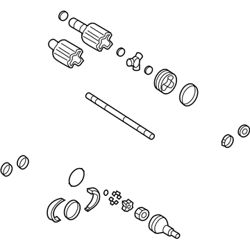 2004 Oldsmobile Bravada Axle Shaft - 26079789