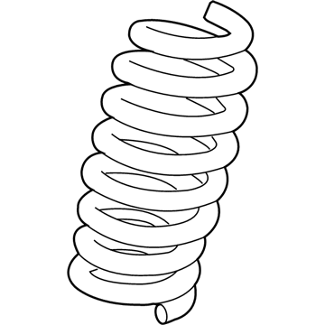 2019 Cadillac ATS Coil Springs - 23136676