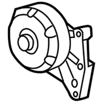 2011 GMC Sierra Water Pump Pulley - 98062861