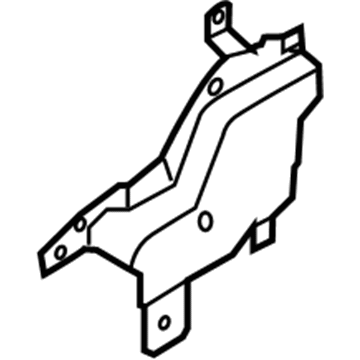 GM 19316981 Bracket,Lift Gate Latch Theft Deterrent Shield