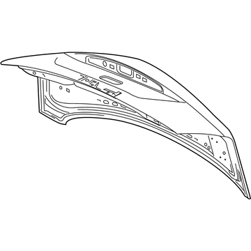 GM 84608506 Lid Assembly, R/Cmpt