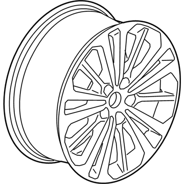 GM 39076883 Wheel Rim, Front & Rear