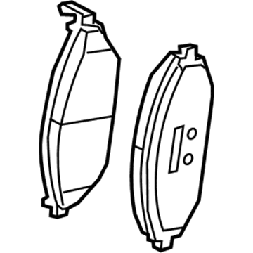 2015 Chevrolet Spark Brake Pad - 95194917