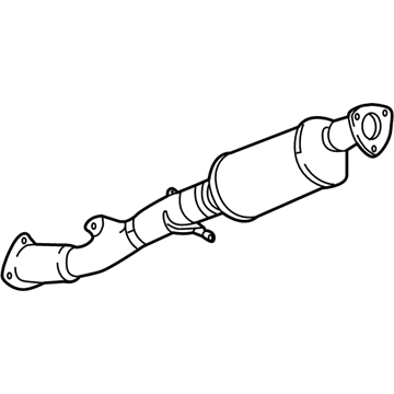 2020 Chevrolet Colorado Catalytic Converter - 84392383