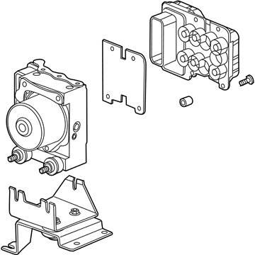 GM 19121728 Abs Control Module, Electronic Brake Control Module Assembly