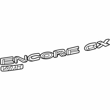 Buick Encore GX Emblem - 42824313