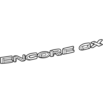 Buick Encore GX Emblem - 42824312