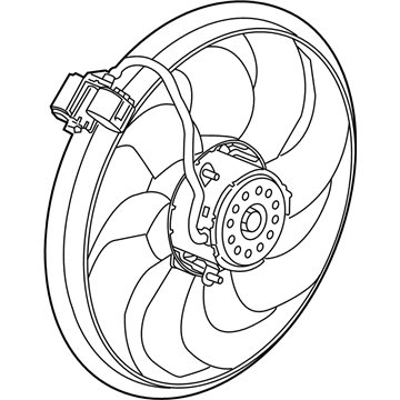 2021 Buick Encore Fan Blade - 95382426