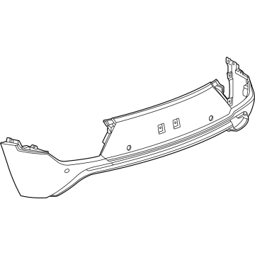 Chevrolet Trailblazer Bumper - 42820544