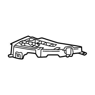 GM 84940443 Bracket Assembly, Body Si Frt Bpr Fascia