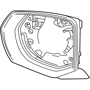 GM 84642795 Bezel, O/S Rr View Mir Hsg