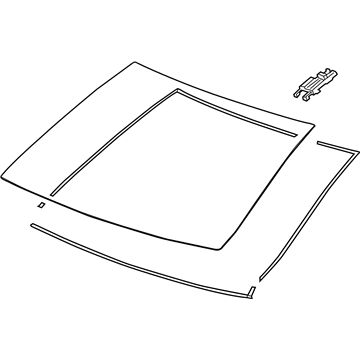 GM 23109278 Windshield Asm