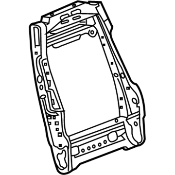 GM 25943697 Frame Assembly, Passenger Seat Back Cushion