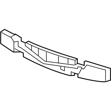 GM 22880978 Absorber, Front Bumper Fascia Energy Upper<See Gui