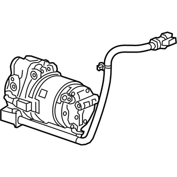 2017 Chevrolet Bolt EV A/C Compressor - 42733159