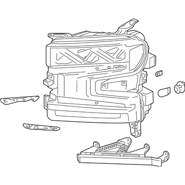 2019 Chevrolet Silverado Headlight - 85567927