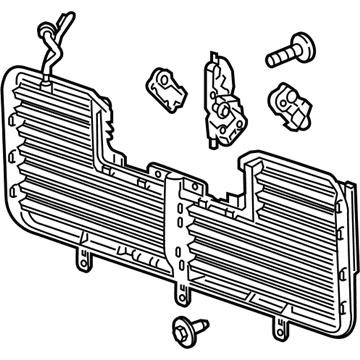 GM 84363184 Shutter Assembly, Front Bumper