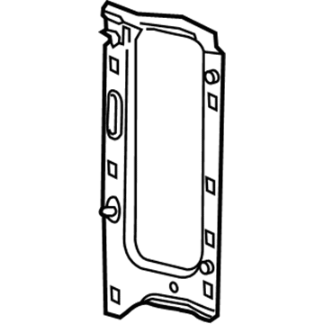 GM 23106026 Bracket, Headlamp & Front Grille Mount Panel (Lh)