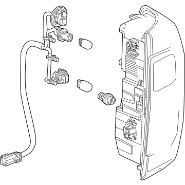 GM 87818236 LAMP ASM-RR BODY STRUCTURE STOP