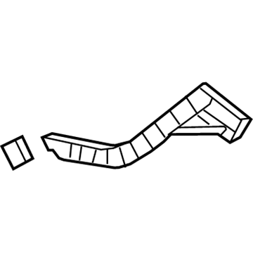 GM 90922461 Guide,Rear Bumper Fascia