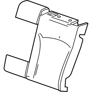 GM 22899716 Cover,Rear Seat Back