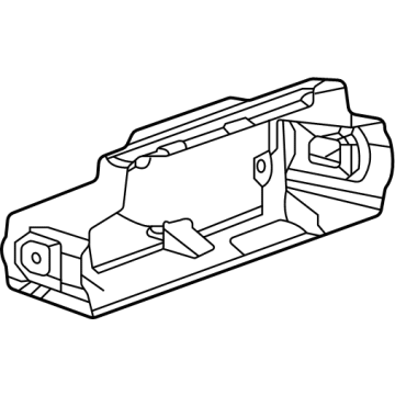 GM 84873562 Plate Assembly, I/P Tr *Black