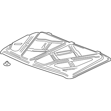 GM 84110493 Insulator, Hood